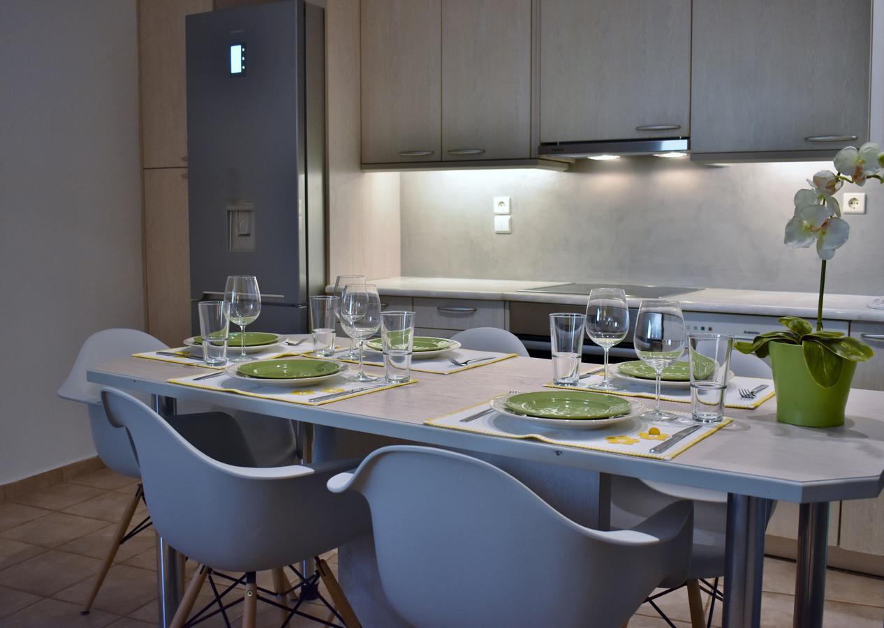 El Mar, 2 Bdr Seaview Apartment, 7 Min From Beach Lagonisi Exterior photo
