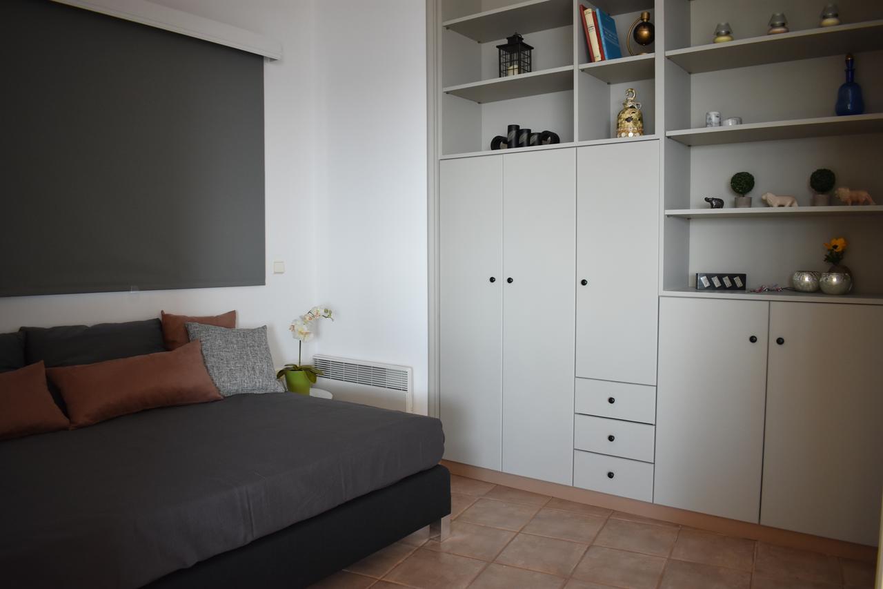 El Mar, 2 Bdr Seaview Apartment, 7 Min From Beach Lagonisi Exterior photo