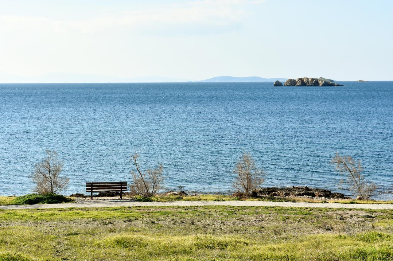 El Mar, 2 Bdr Seaview Apartment, 7 Min From Beach Lagonisi Exterior photo