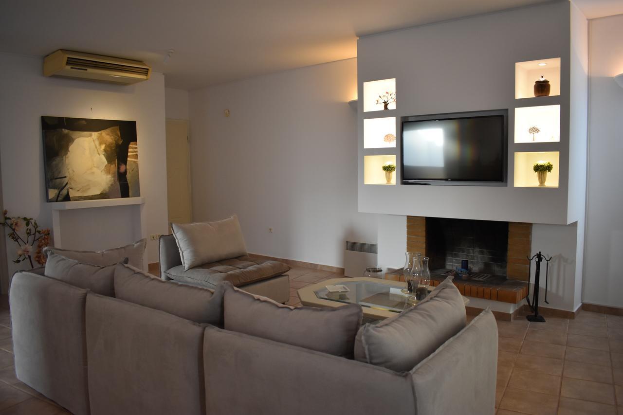 El Mar, 2 Bdr Seaview Apartment, 7 Min From Beach Lagonisi Exterior photo