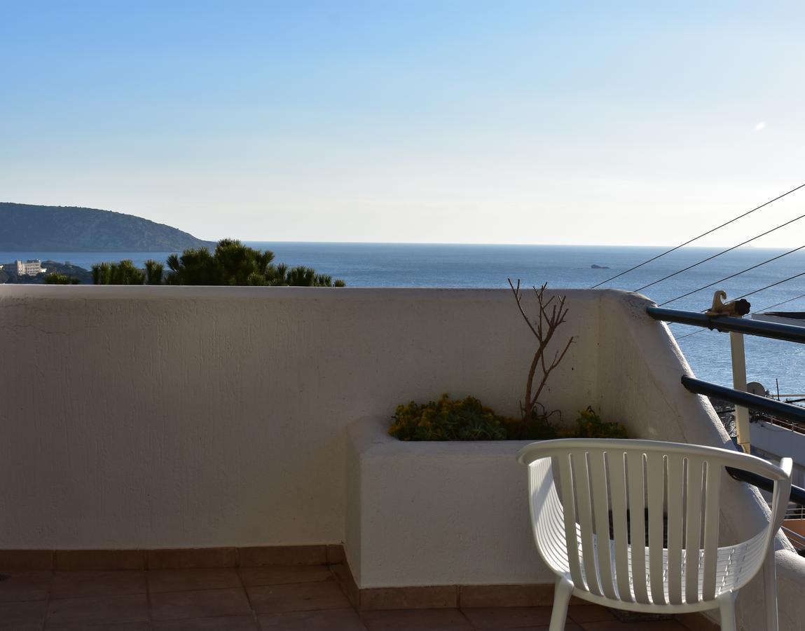 El Mar, 2 Bdr Seaview Apartment, 7 Min From Beach Lagonisi Exterior photo