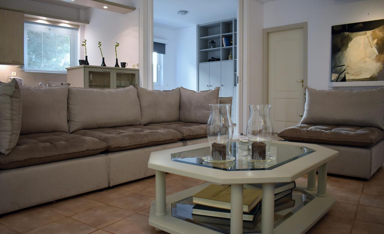 El Mar, 2 Bdr Seaview Apartment, 7 Min From Beach Lagonisi Exterior photo